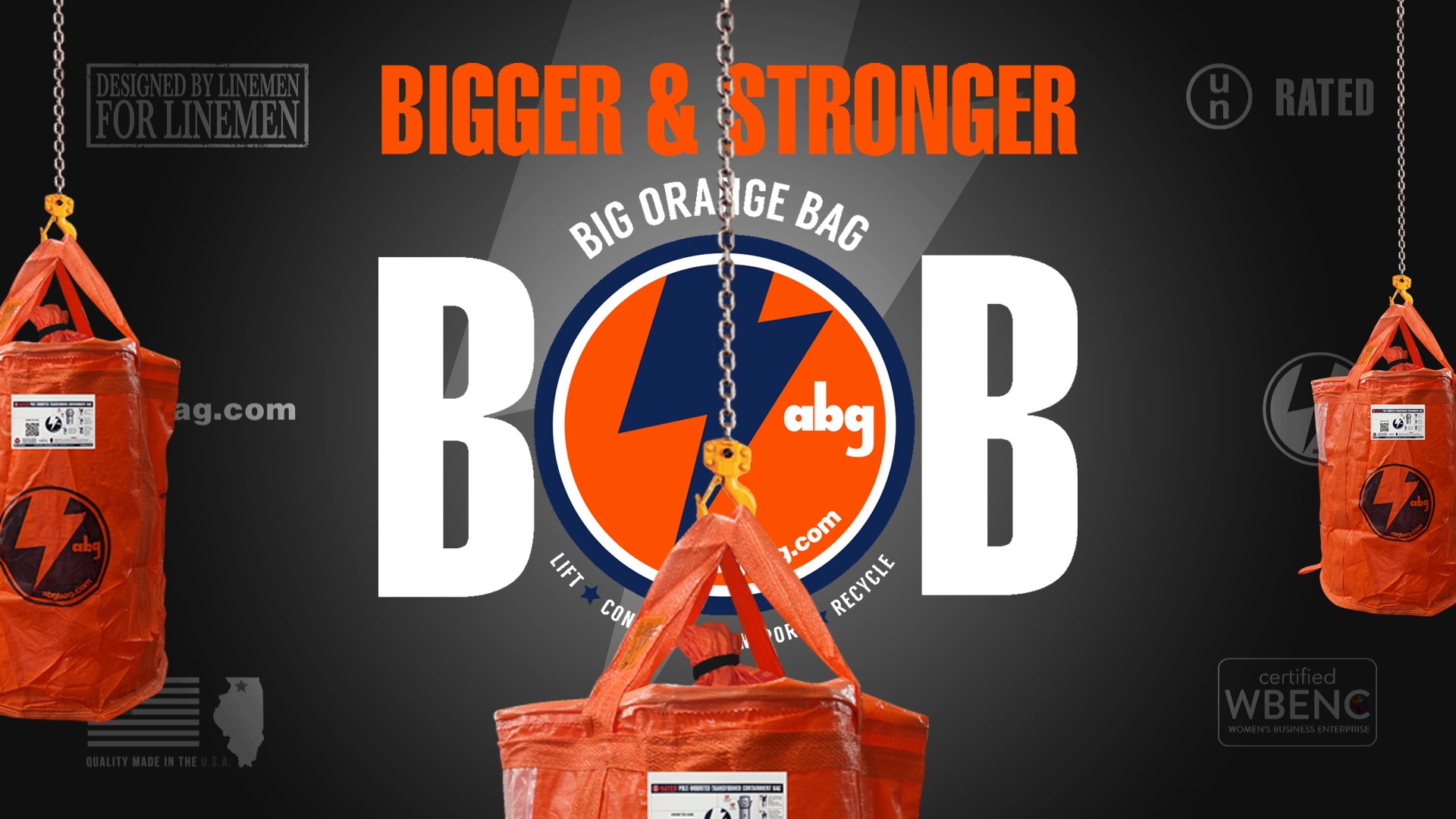 ABG Reveals Bigger & Stronger BOB® Transformer Containment Bags