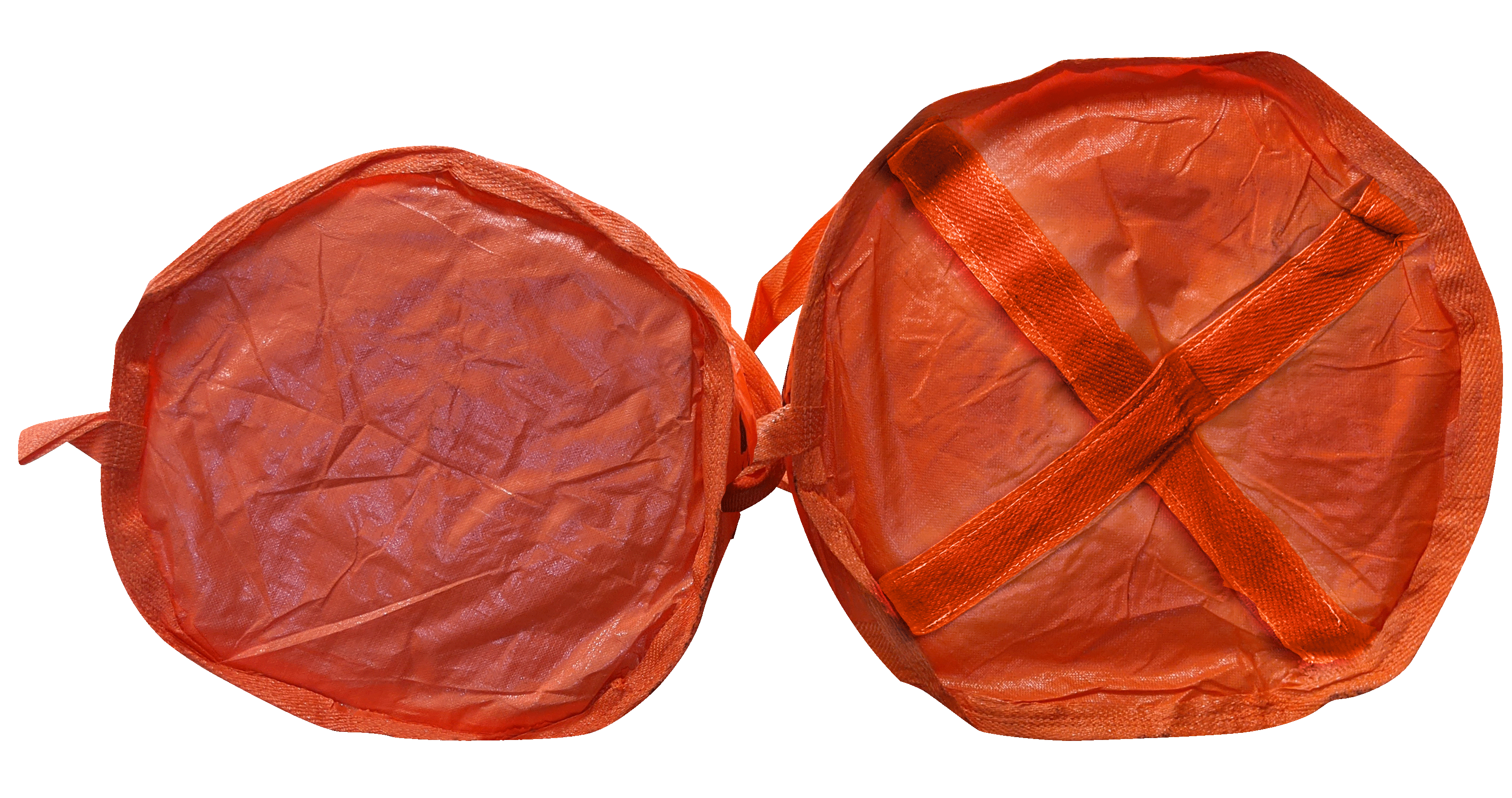 Standard Bottom (L)  |  New Reinforced Sling Bottom (R)